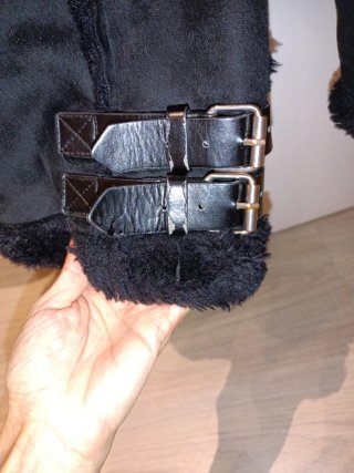 Chaqueton/abrigo forrado de pelo
