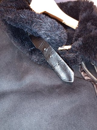 Chaqueton/abrigo forrado de pelo
