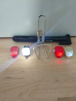 Lote accesorios bici