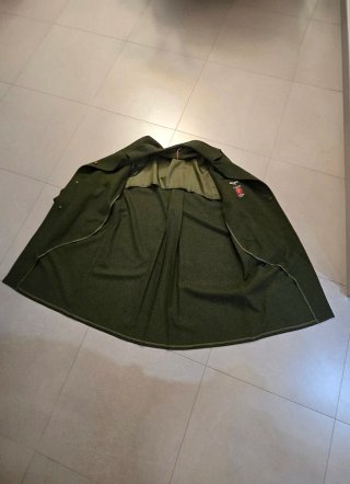 Abrigo Pierre Cardin Lana y Alpaca Verde