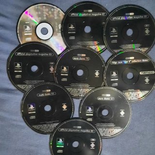Porta CD PlayStation Negro con juegos
