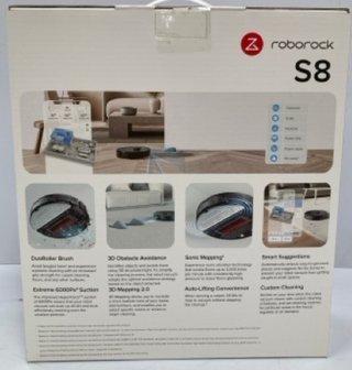 Robot Aspirador Roborock S8 Negro