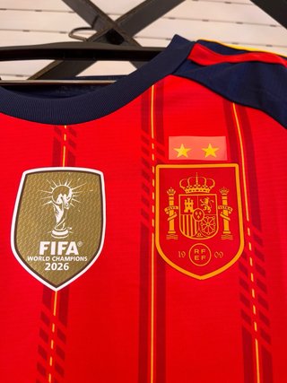 Camiseta España Adidas 2 estrellas Mujer Talla S