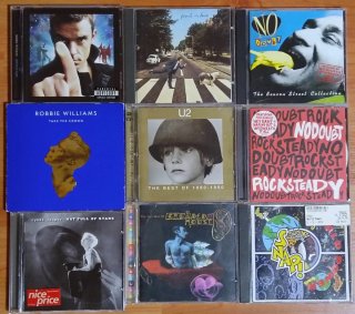 CDs Pop Rock Internacional. 4€ c/ud