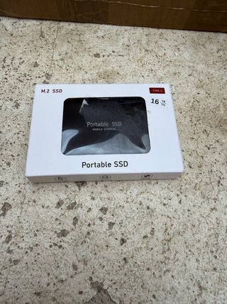 SSD Portátil M.2 TYPE-C 16TB nuevo