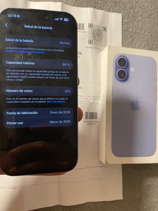 iPhone 17 256 GB Azul/Violeta 99%