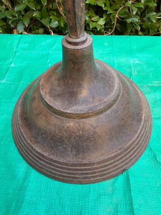 Candelabro de bronce 5 brazos