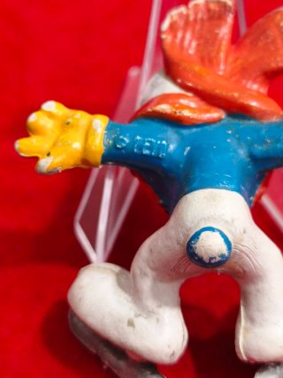 Figura Smurf Schleich Pitufo Peyo Patinador 80s