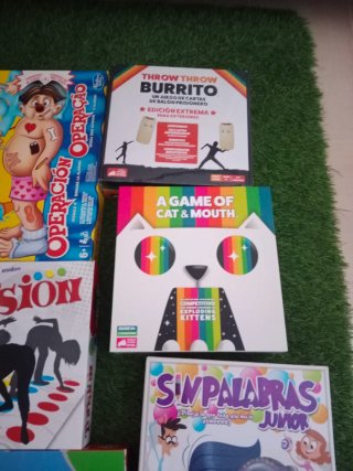 Lote de 6 juegos de mesa
