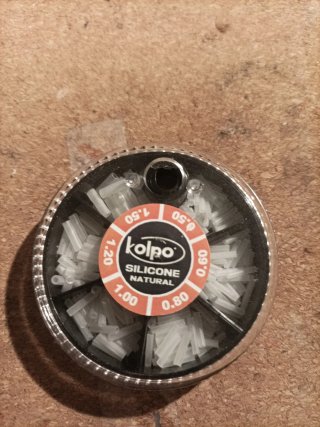 Kolpo Silicone Natural pesca