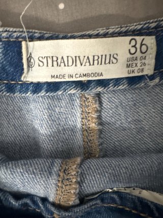 Falda pantalón vaquera azul