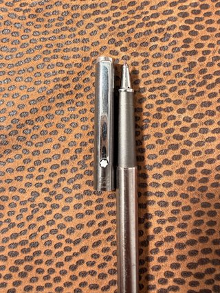 Bolígrafo Montblanc Noblesse Acero Plateado