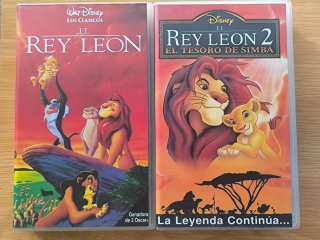 Colección de 30 Películas VHS Disney y otras