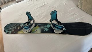 Tabla de Snow con Fijaciones