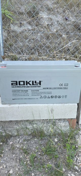 Batería  12V 150Ah 6GFM150