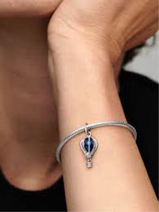 Cadena y Charm Pandora Globo Aerostático