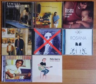 CDs Música Nacional Pop/Rock. 4€ c/ud