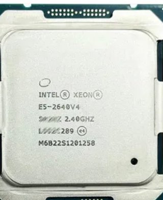 4 Procesadores Intel Xeon E5-2640V4