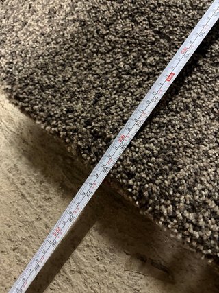 Alfombra grande gris