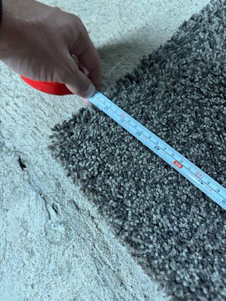 Alfombra grande gris