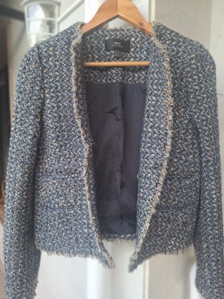Chaqueta Mango gris