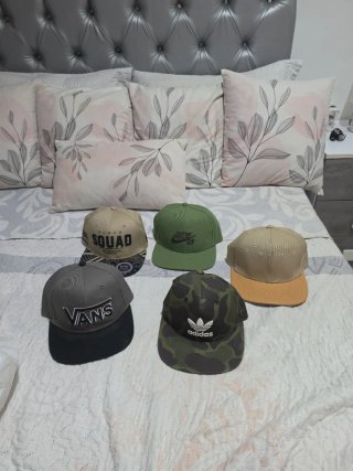 Gorra Vans Gris y Negra