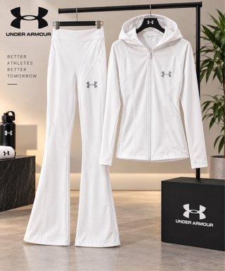 Conjunto deportivo Under Armour blanco mujer