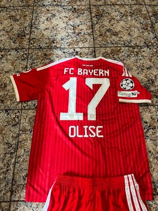 Camiseta Bayern 1a equipacion Olise #17