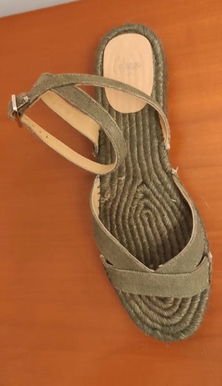 Sandalias verdes mujer Talla 39
