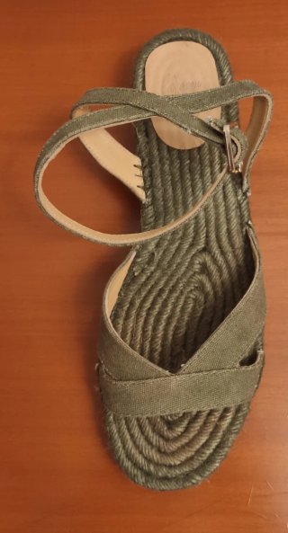 Sandalias verdes mujer Talla 39