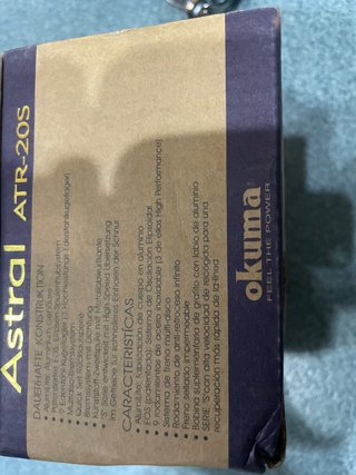 Carrete Okuma Astral ATR-20S.