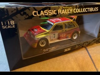 MG Metro 6R4 Sun Star 1/18 Grupo B