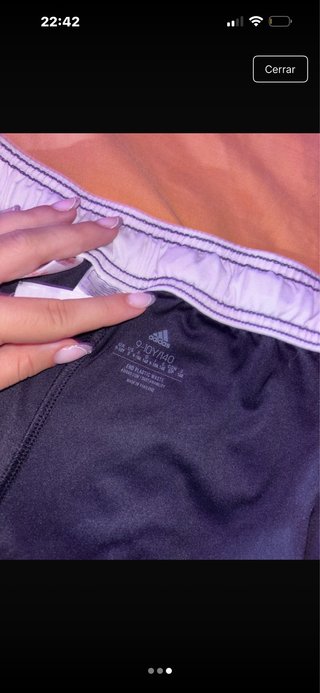 Pantalones cortos Adidas niño negros