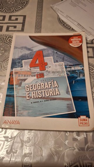 Geografía e Historia 4⁰ESO Anaya