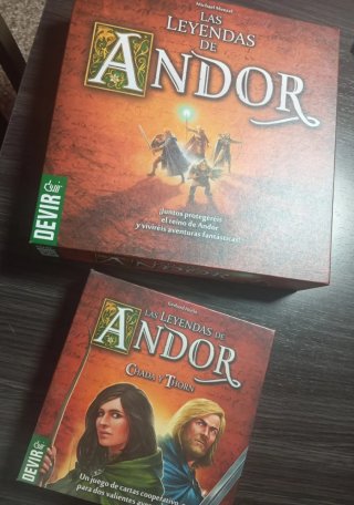 Las Leyendas de Andor - Juego de Mesa