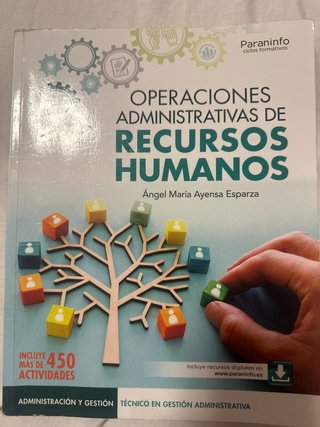 Operaciones administrativas de recursos humanos...