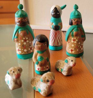 Belén Artesanal Mexicano 14 Piezas