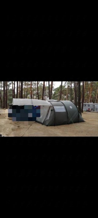 Tienda Coleman Coastline 4 Deluxe + Toldo