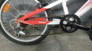 Bicicleta infantil WRC 20 pulgadas.