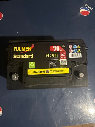 Batería Coche Fulmen Standard 70Ah 640A