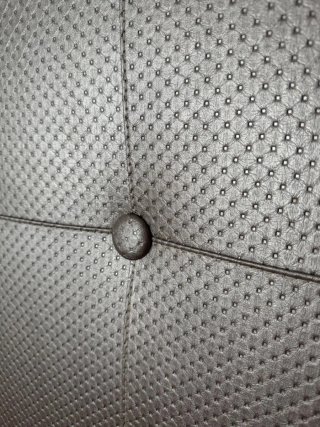 Cabecero Cama 135 Gris Polipiel