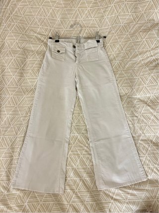 Pantalones Nícole Beige Anchos