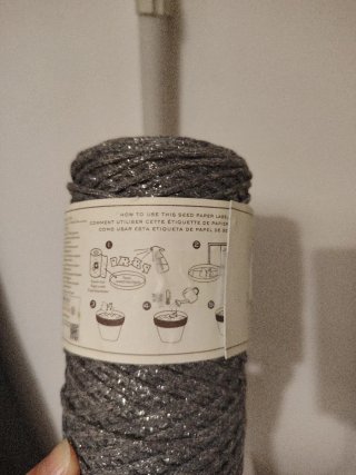 Ovillo DMC Nova Vita 4 Algodón Reciclado Gris
