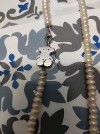 Collar Tous Oso Perlas