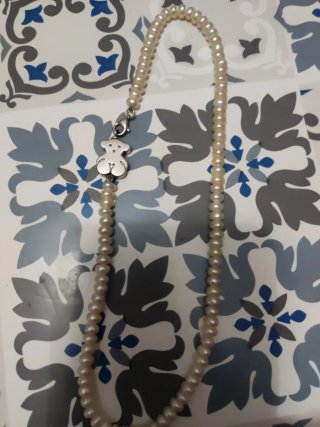 Collar Tous Oso Perlas