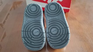 Zapatillas Nike Bebé Gris/Morado Talla 21