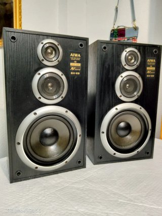 Altavoces Aiwa SX-E9 Años 80.