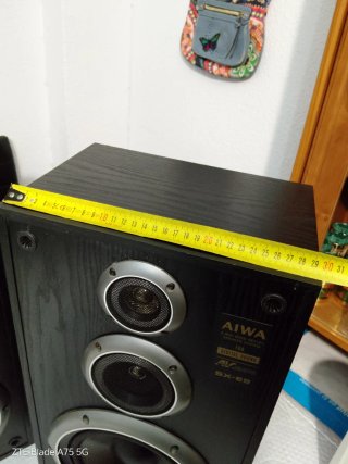 Altavoces Aiwa SX-E9 Años 80.