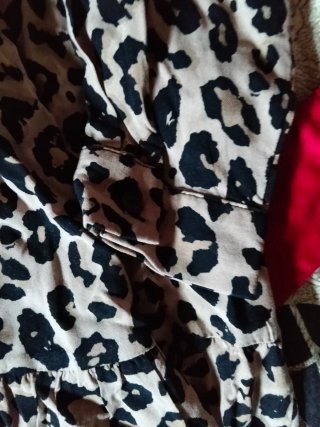 Vestido estampado guepardo