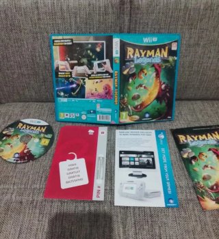 Rayman Legends Wii U + CD y manuales